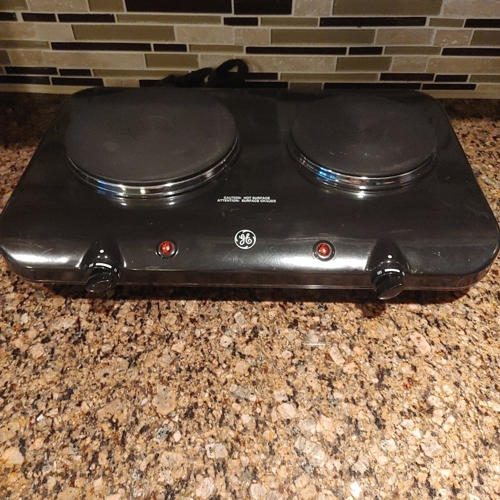 GE Table Stove Dual / Double Burner‎ Hot Plate